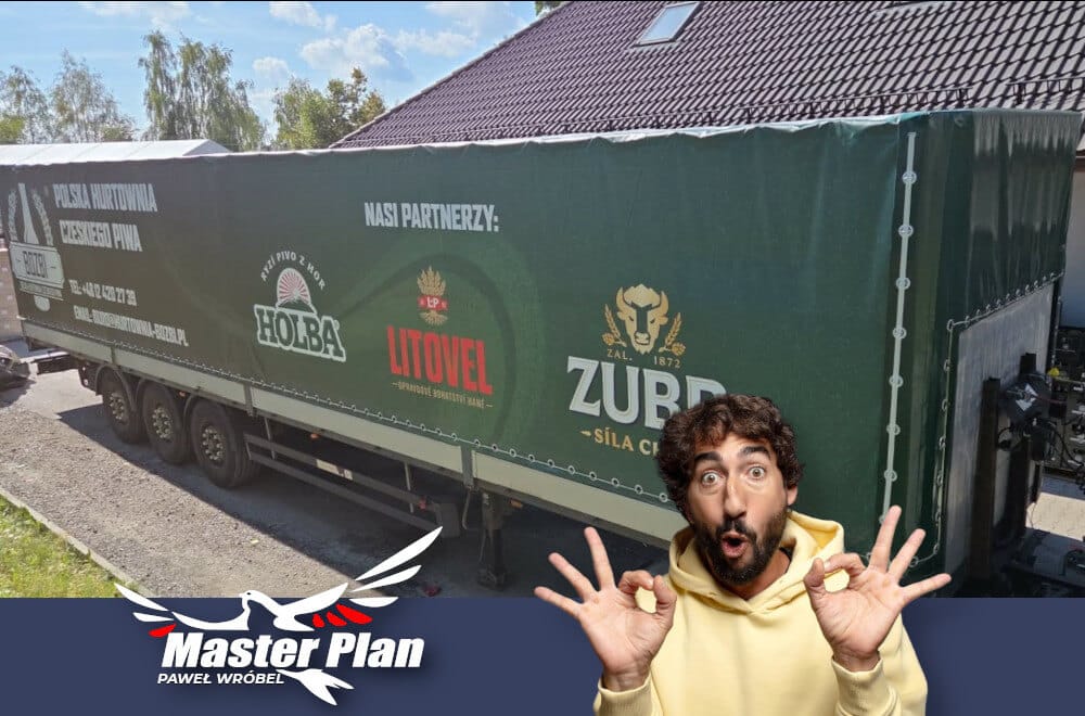 Plandeka do naczepy Kraków
